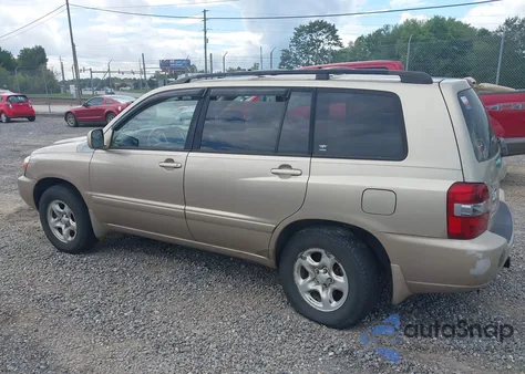 2004 Toyota Highlander from USA, damaged, VIN JTEHD21A140029552